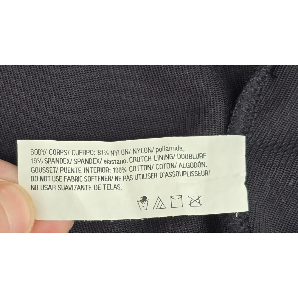 Maidenform Body Shaper 2XL Black Firm Control Bodysuit 2556 WYOB Shapewear - Picture 4 of 9